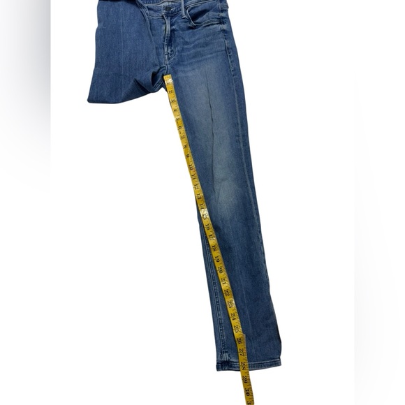 MOTHER Classic Indigo Straight Leg Jeans - Picture 9 of 14